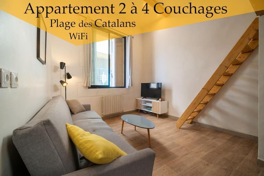 Appartement Tout Equipe Proche De La Plage 2 A 4 Couchages Marseille Exteriör bild